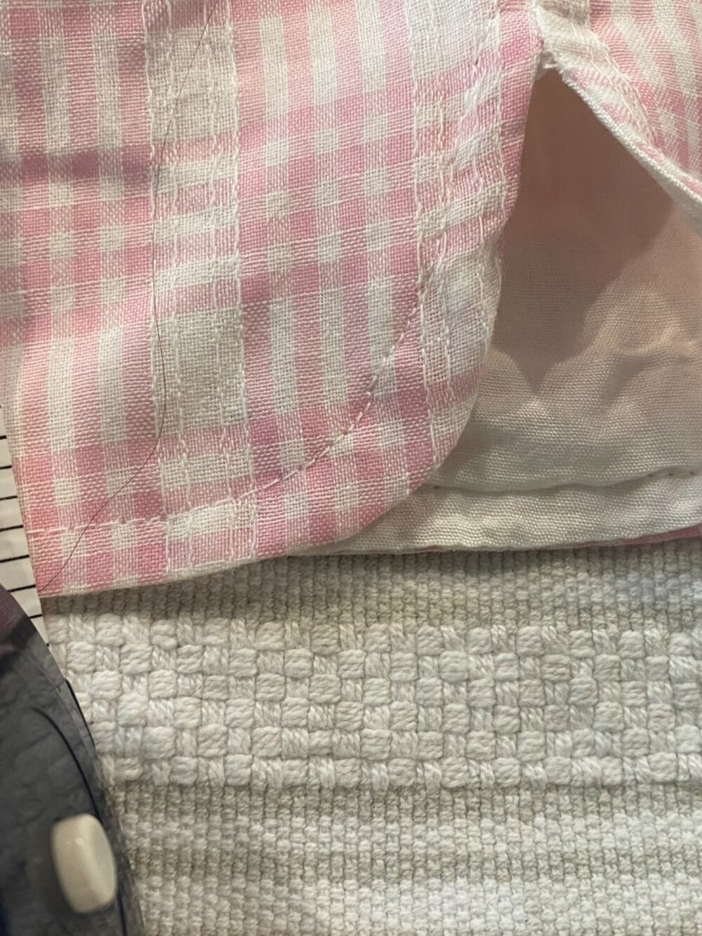 Mable Pink Gingham Short Set - Picture 3 of 4